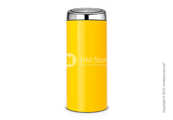 Ведро для мусора Brabantia Touch Bin 30 л, Lemon Yellow