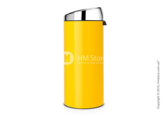 Ведро для мусора Brabantia Touch Bin 30 л, Lemon Yellow