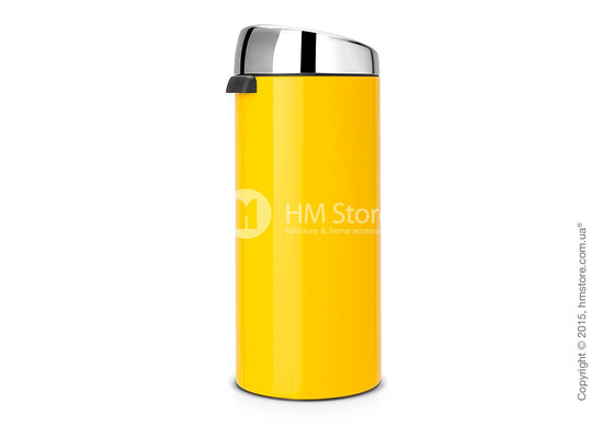 Ведро для мусора Brabantia Touch Bin 30 л, Lemon Yellow