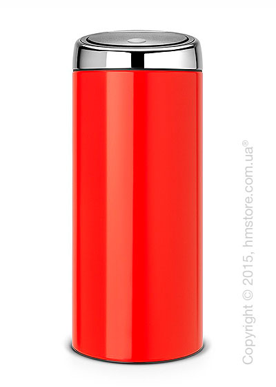 Ведро для мусора Brabantia Touch Bin 30 л, Lipstick Red