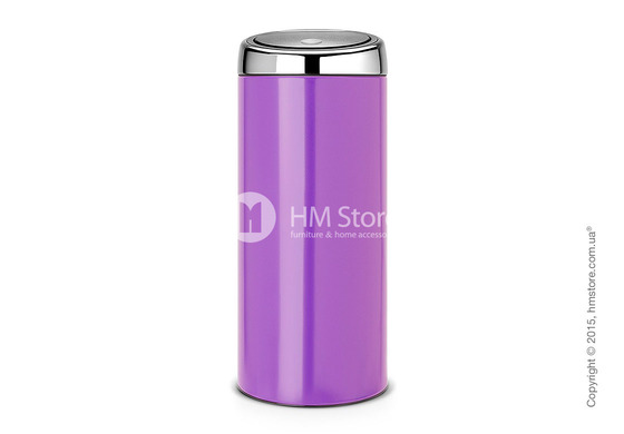 Ведро для мусора Brabantia Touch Bin Lid 30 л, Pansy Purple