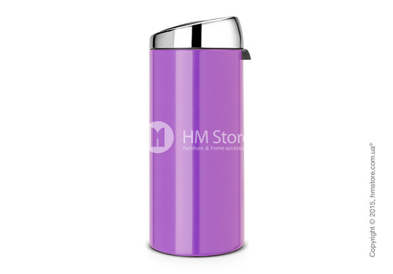 Ведро для мусора Brabantia Touch Bin Lid 30 л, Pansy Purple