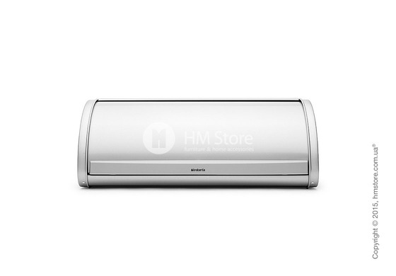 Хлебница Brabantia Roll Top Bread Bin, Metallic Grey