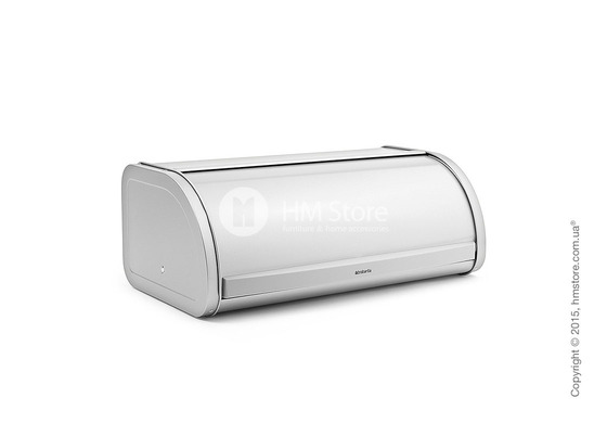 Хлебница Brabantia Roll Top Bread Bin, Metallic Grey