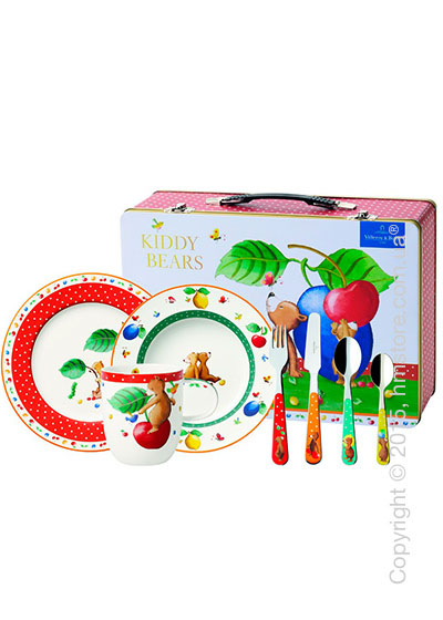 Набор детской посуды Villeroy & Boch коллекция Kiddy Bears, 7 предметов