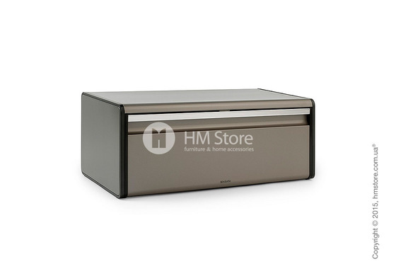 Хлебница Brabantia Fall Front Bread Bin, Platinum