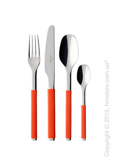 Набор столовых приборов Villeroy & Boch коллекция S+ на 6 персон, 24 предмета, Chili