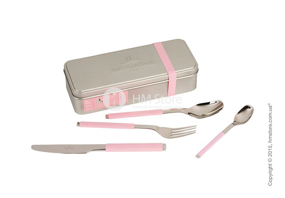 Набор столовых приборов Villeroy & Boch коллекция S+ на 6 персон, 24 предмета, Rose