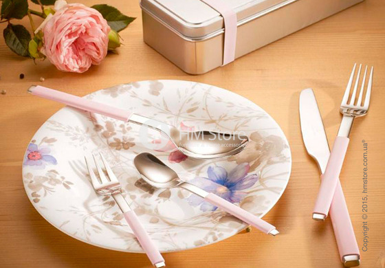 Набор столовых приборов Villeroy & Boch коллекция S+ на 6 персон, 24 предмета, Rose