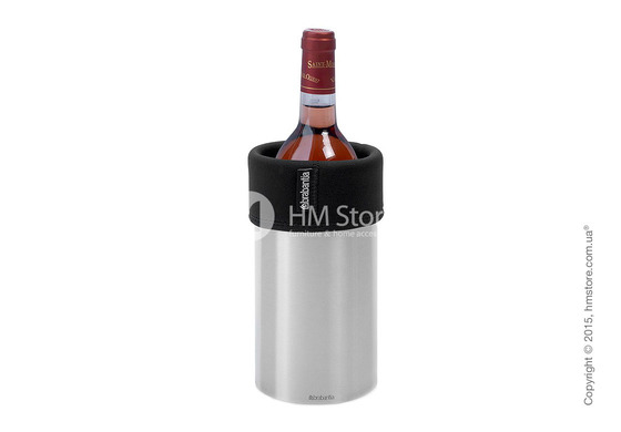Кулер для вина Brabantia Wine Cooler, Matt Steel and Black