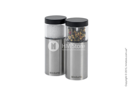 Мельница для соли и перца Brabantia Salt or Pepper Milll Small, Matt Steel