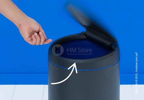 Ведро для мусора Brabantia FlipBIn 30 л, Anthracite Ведро для мусора Brabantia FlipBIn 30 л, Anthracite