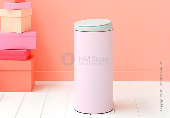 Ведро для мусора Brabantia FlipBin 30 л, Mineral Pink