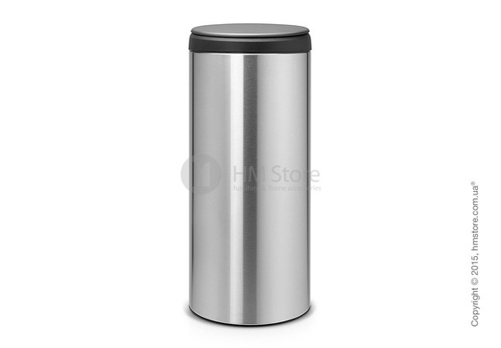 Ведро для мусора Brabantia FlipBIn 30 л, Matt Steel Fingerprint Proof