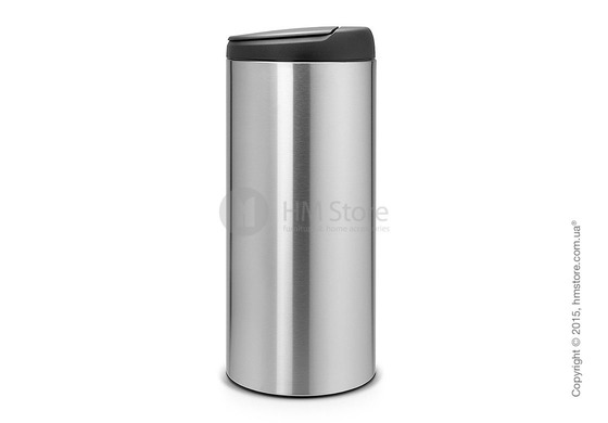 Ведро для мусора Brabantia FlipBIn 30 л, Matt Steel Fingerprint Proof