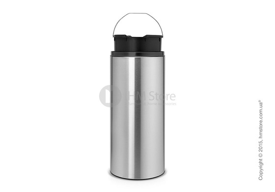 Ведро для мусора Brabantia FlipBIn 30 л, Matt Steel Fingerprint Proof