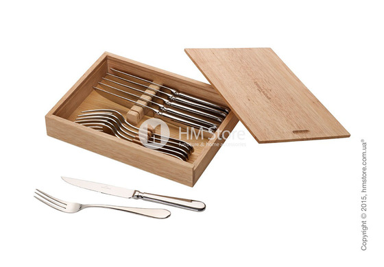 Набор приборов для стейка Villeroy & Boch коллекция Oscar Steakbesteck Set на 6 персон, 12 предметов