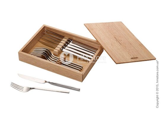 Набор приборов для стейка Villeroy & Boch коллекция New Wave Steakbesteck Set на 6 персон, 12 предметов