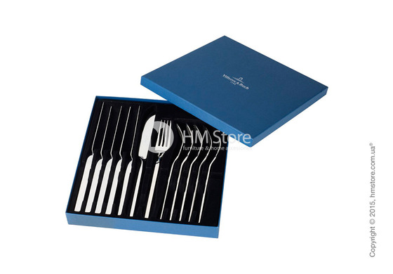 Набор приборов для стейка Villeroy & Boch коллекция New Wave Steakbesteck Set на 6 персон, 12 предметов
