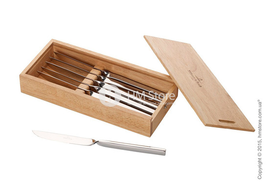 Набор ножей для стейка Villeroy & Boch коллекция New Wave Pizza & Steakmesser Set на 6 персон, 6 предметов Набор ножей для стейка Villeroy & Boch коллекция New Wave Pizza & Steakmesser Set на 6 персон, 6 предметов