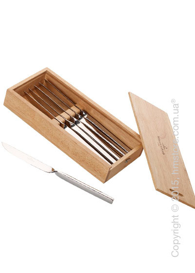 Набор ножей для стейка Villeroy & Boch коллекция New Wave Pizza & Steakmesser Set на 6 персон, 6 предметов