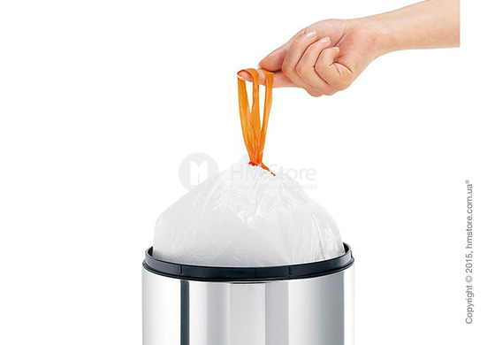 Ведро для мусора Brabantia Flame Guard 7 л, Brilliant Steel