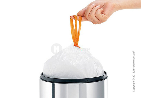 Ведро для мусора Brabantia Flame Guard 7 л, Brilliant Steel