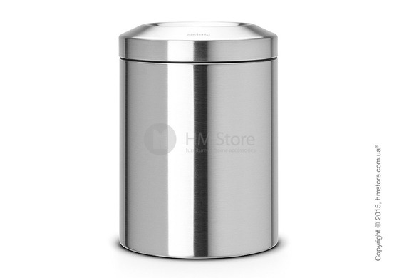 Ведро для мусора Brabantia Flame Guard 7 л, Matt Steel