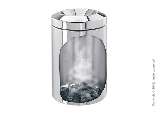 Ведро для мусора Brabantia Flame Guard 15 л, Brilliant Steel