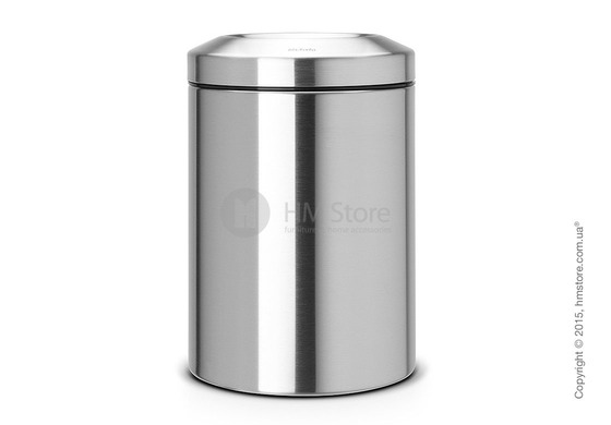 Ведро для мусора Brabantia Flame Guard 15 л, Matt Steel Ведро для мусора Brabantia Flame Guard 15 л, Matt Steel