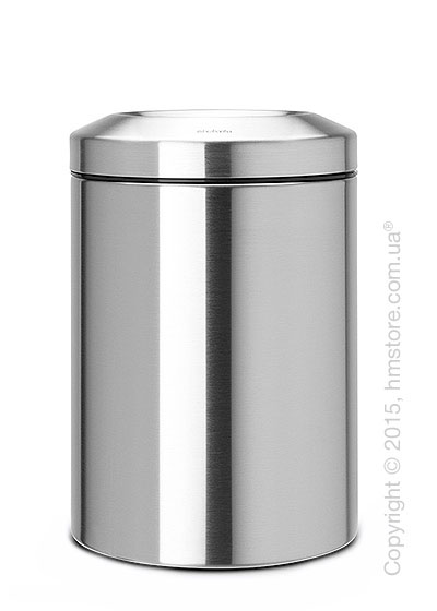 Ведро для мусора Brabantia Flame Guard 15 л, Matt Steel