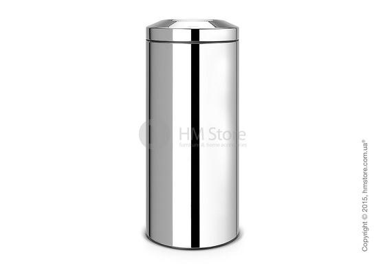 Ведро для мусора Brabantia Flame Guard 30 л, Brilliant Steel