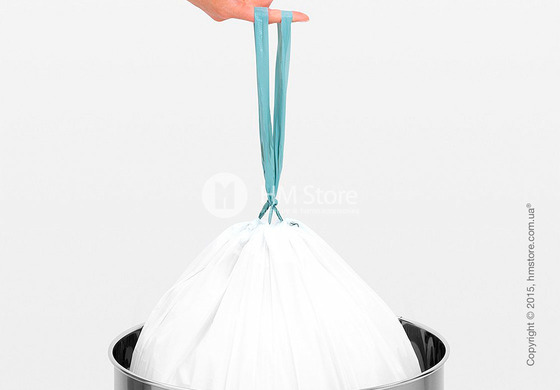 Ведро для мусора Brabantia Push Bin 60 л, Matt Steel