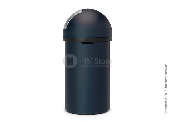 Ведро для мусора Brabantia Push Bin 60 л, Mineral Blue