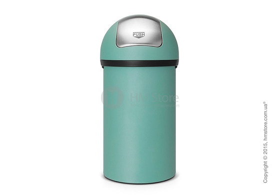 Ведро для мусора Brabantia Push Bin 60 л, Mineral Mint