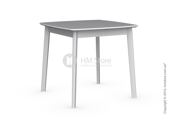 Стол Calligaris Cream Table, Square wooden extending table, Lacquered matt optic white and Lacquered matt optic white
