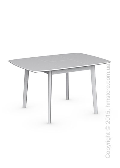 Стол Calligaris Cream Table, Square wooden extending table, Lacquered matt optic white and Lacquered matt optic white
