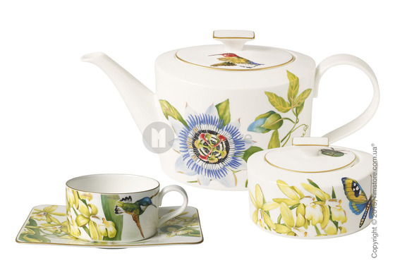 Чайный сервиз Villeroy & Boch коллекция Amazonia на 6 персон, 15 предметов