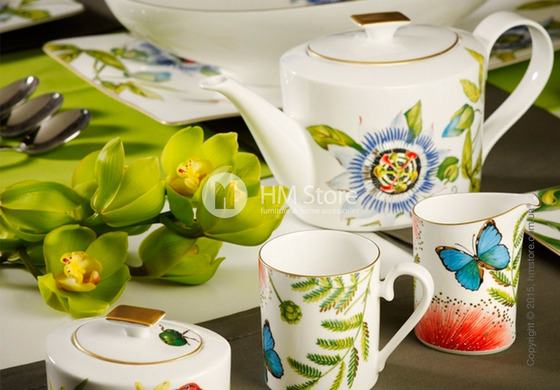Чайный сервиз Villeroy & Boch коллекция Amazonia на 6 персон, 15 предметов