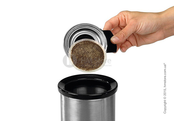 Ведро для мусора Brabantia Waste Bin for Coffee Pods, Matt Steel Ведро для мусора Brabantia Waste Bin for Coffee Pods, Matt Steel