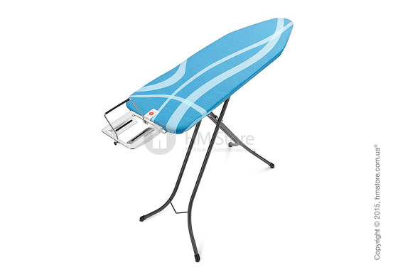Гладильная доска Brabantia Stainless Steel Steam Iron Rest, Metallic Black and Swirl