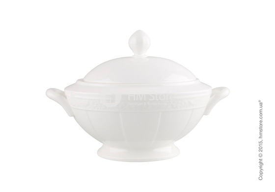 Набор фарфоровой посуды Villeroy & Boch коллекция White Pearl на 6 персон, 50 предметов