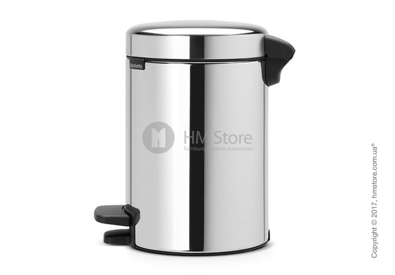 Ведро для мусора Brabantia Pedal Bin NewIcon 3 л, Brilliant Steel