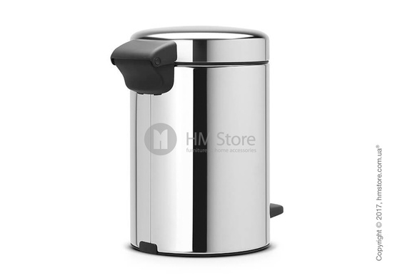Ведро для мусора Brabantia Pedal Bin NewIcon 3 л, Brilliant Steel