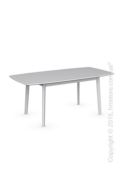 Стол Calligaris Cream Table, Rectangular wood extending table, Lacquered matt optic white and Lacquered matt optic white