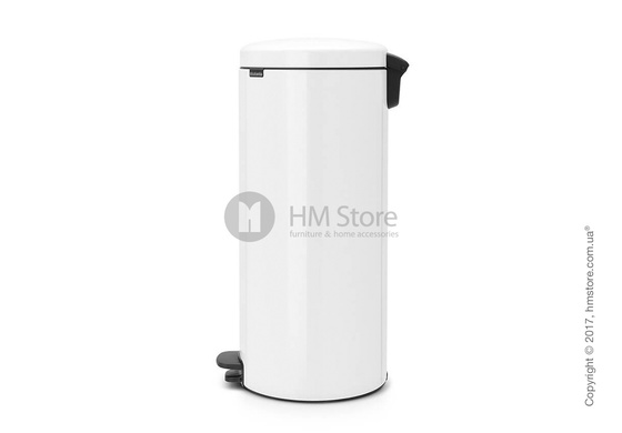 Ведро для мусора Brabantia Pedal Bin NewIcon 30 л, White