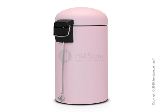 Ведро для мусора Brabantia Retro Pedal Bin 12 л, Mineral Pink