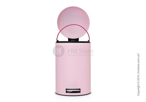 Ведро для мусора Brabantia Retro Pedal Bin 12 л, Mineral Pink