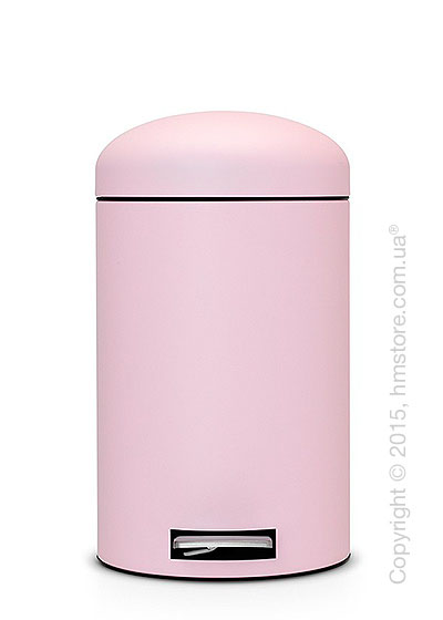 Ведро для мусора Brabantia Retro Pedal Bin 12 л, Mineral Pink
