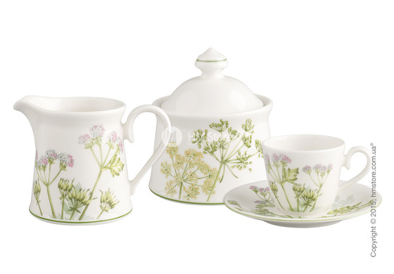 Кофейный сервиз Villeroy & Boch коллекция Althea Nova на 6 персон, 14 предметов